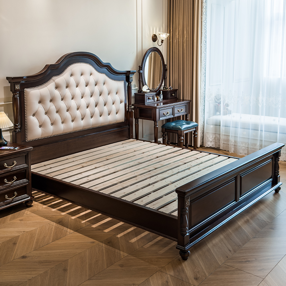 Enjina Home Solid Wood Bed