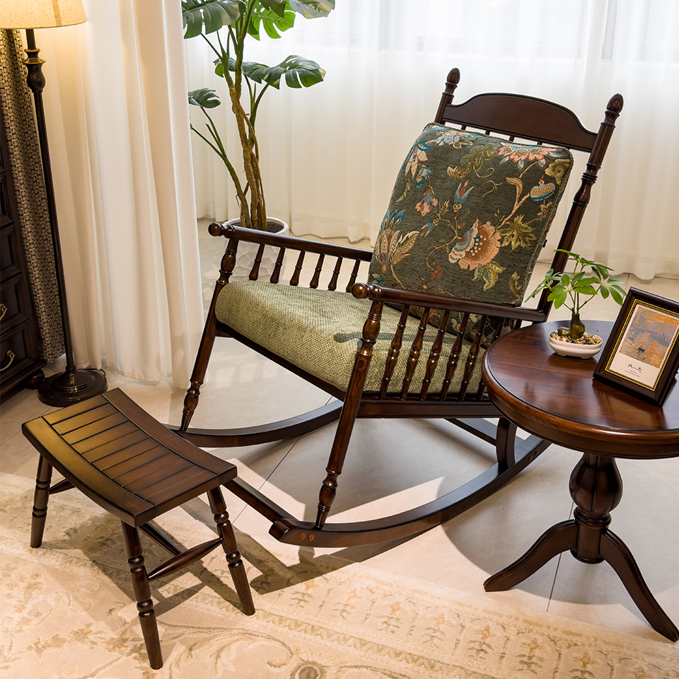 Enjina Home Solid wood rocking chair