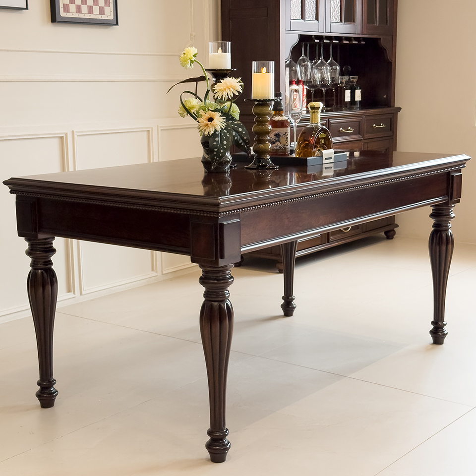 Enjina Home Solid Wood Dining Table