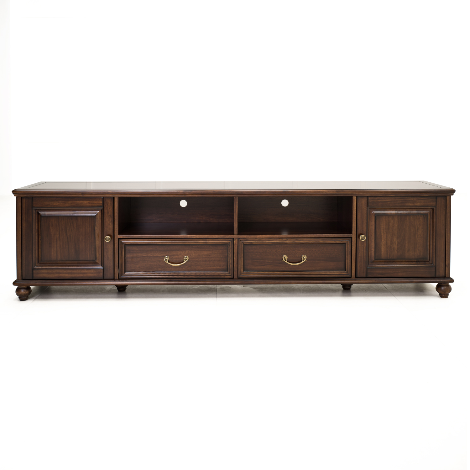 Enjina Home Solid Wood TV Cabinet 