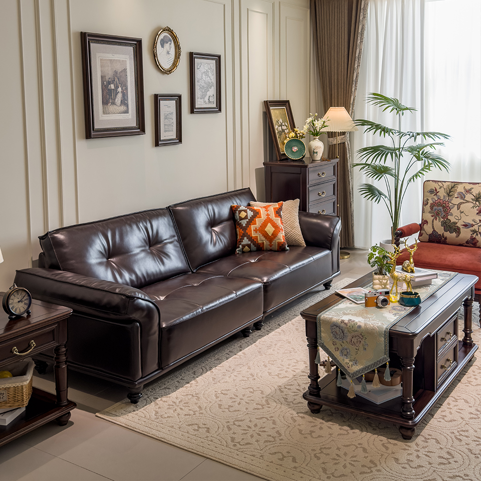 Enjina Home Solid Wood Coffee Table